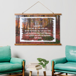 Custom bible verses quotes and personalized word hanging tapestry