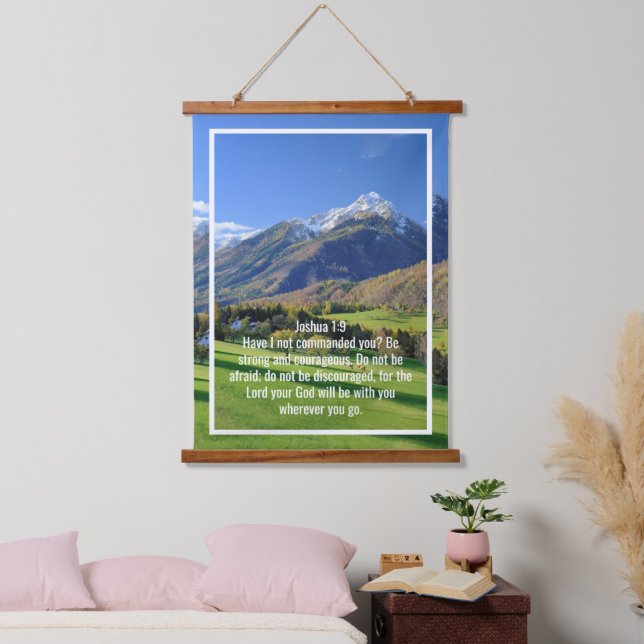 Custom bible verses quotes and personalized word  hanging tapestry (Bedroom)