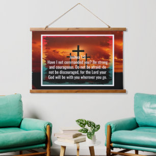 Custom bible verses quotes and personalized word hanging tapestry