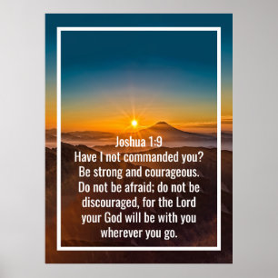 Custom bible verses quotes and personalized word poster