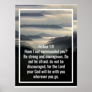Custom bible verses quotes and personalized word poster