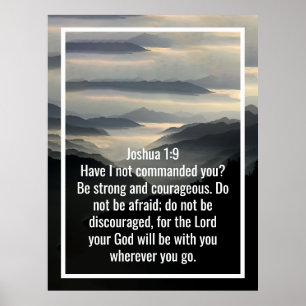 Custom bible verses quotes and personalized word  poster
