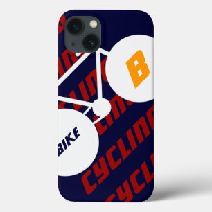 custom bicycle modern cycling design iPhone 13 case
