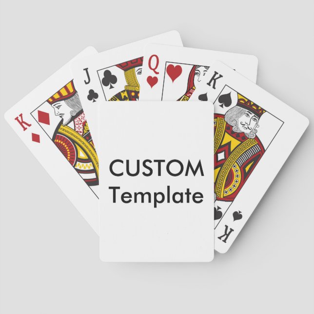Custom Bicycle® Poker Playing Cards JUMBO INDEX (Back)