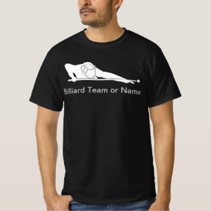 Custom Billiards Pool League Team Gear T-Shirt