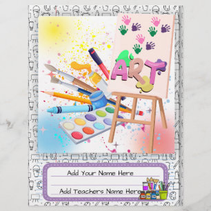 Custom Binder Cover   Editable Design Flyer