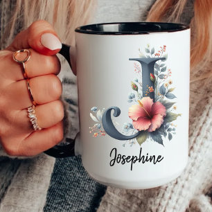 Custom Birth Month Wildflower Mug for Mom & Friend