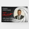 Custom Birthday Agent Photo Banner, Tuxedo Party 
