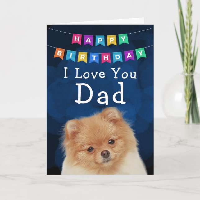 Custom Birthday Card Best Dad Ever (Front)