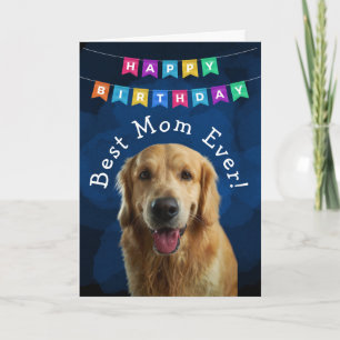 Custom Birthday Card Best Mom Ever