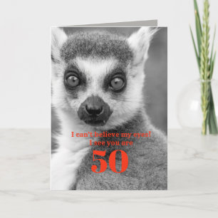 custom Birthday card humour personalize any age