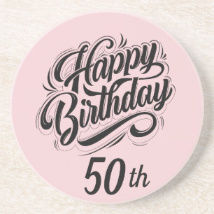 Custom Birthday Coaster