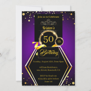 Custom Birthday Invitation