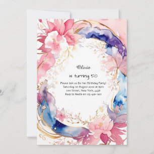 Custom Birthday Invitation
