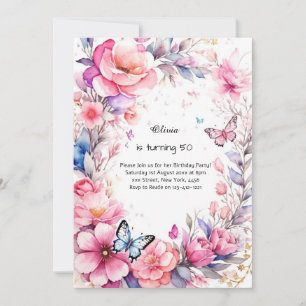 Custom Birthday Invitation