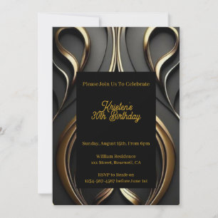 Custom Birthday Invitation