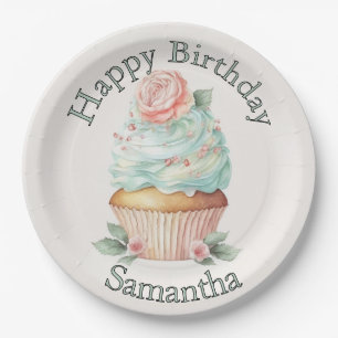 Custom Birthday Paper Plates