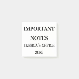 Custom Birthday Post-it Notes - Personalized Gift 