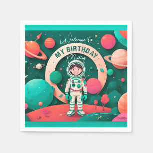 Custom Birthday Servers Napkin
