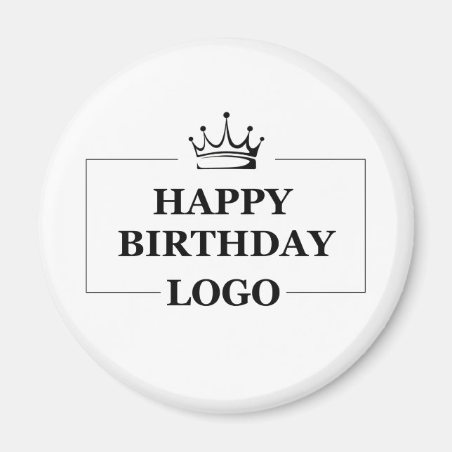 Custom Birthday Template Personalize Gift Design Magnet (Front)