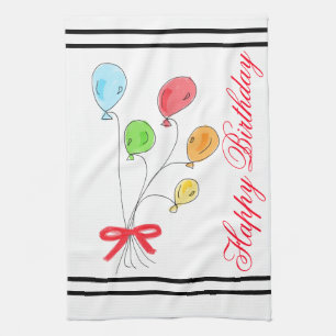 Custom Birthday Towel