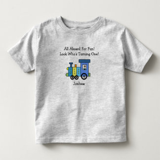 Custom Birthday Train Shirt