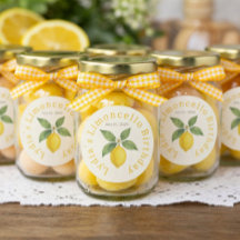 Custom Birthday Watercolor Lemon Classic 