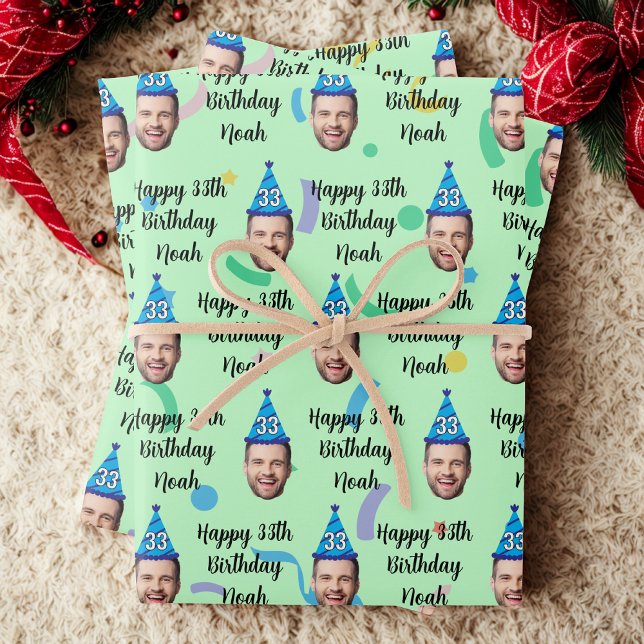 Custom Birthday Wrapping Paper (Creator Uploaded)