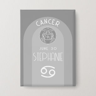 Custom Birthday Zodiac Cancer - Modern Design
