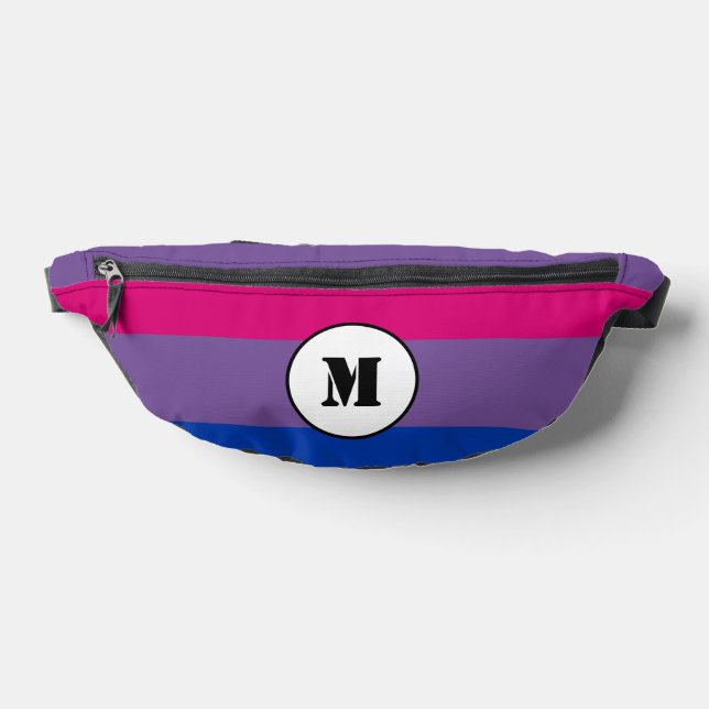 Custom bisexuality flag  fanny pack (Lay Down)