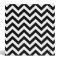 Custom Black and White Chevron Pattern