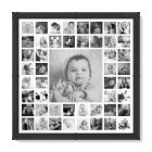 Custom Black And White Photo Collage Personalized