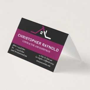 Custom Black and Wine Home Building Construction