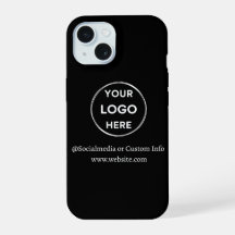 Custom Black Business Logo Branded