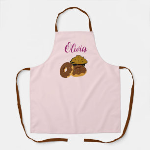 Custom Black Chef Wine Wind Down Personalized Apron