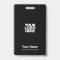 Custom Black Company Logo Name Title Bar Code