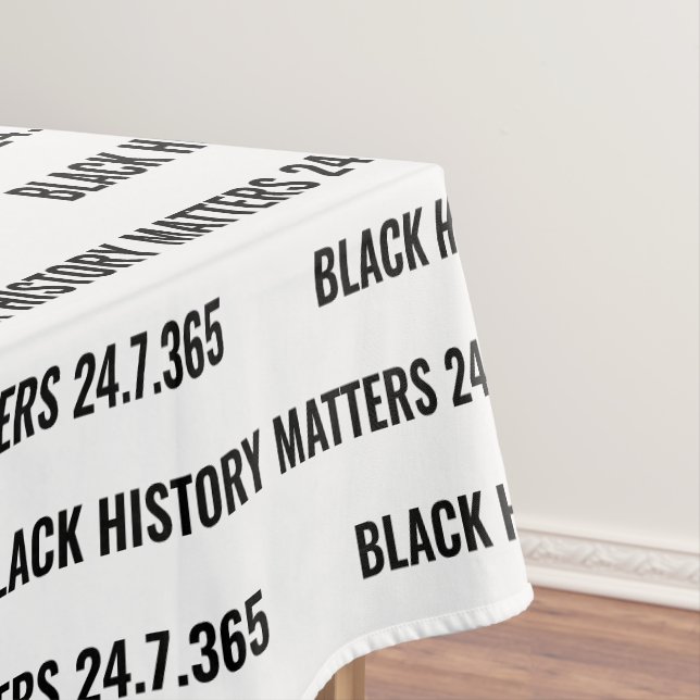 Custom BLACK HISTORY MONTH  Tablecloth (In Situ)