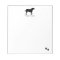 Custom Black Labrador Notepad