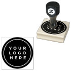 Custom Black Personalized Round Business Logo