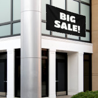 Custom Black SALE Banner