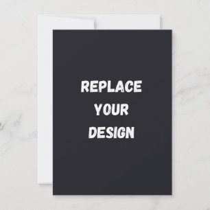 Custom black simple Design Add Photo or Text