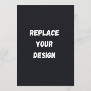 Custom black simple Design Add Photo or Text Menu