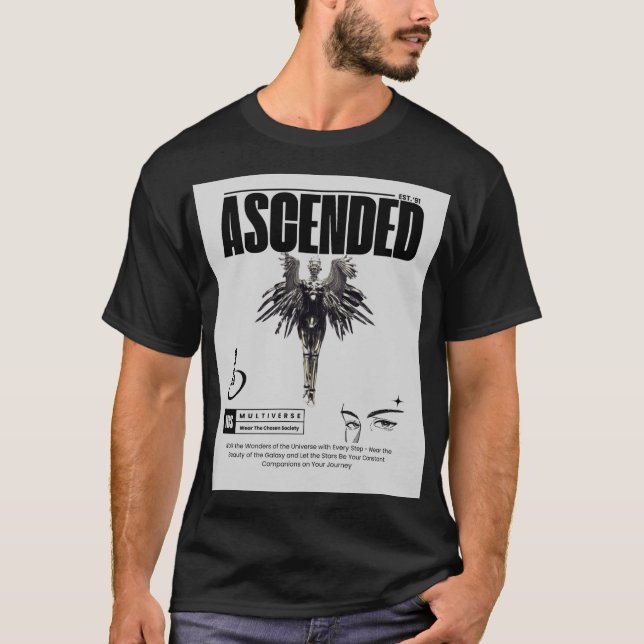 Custom Black TCS Mens T-shirt (Front)