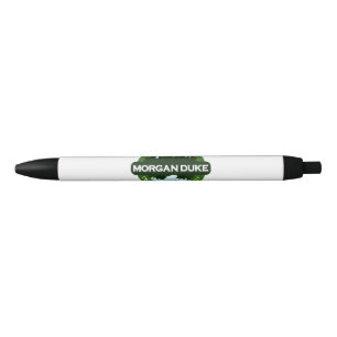 Custom Black Trim Pen, Black Ink Pen