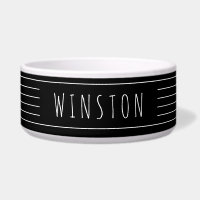 Custom Black White Modern Farmhouse Cat Dog