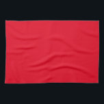 Custom Blank Template Elegant Red Create Your Own Kitchen Towel<br><div class="desc">Create Your Own Custom Upload Add Your Monogram Initial Photo or Logo Text Name Elegant Modern Cute Kitchen & Dining / Table & Kitchen Linens/ Blank Template Red Solid Colour Kitchen Towel.</div>