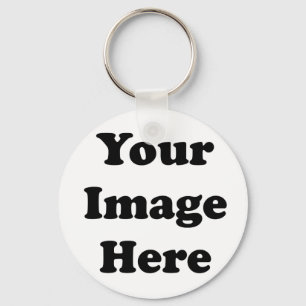 Custom Blank Template Keychain