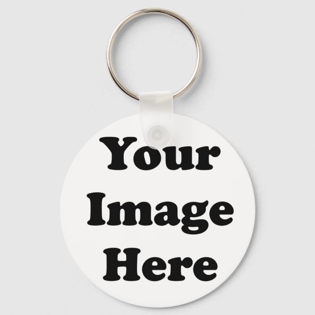 Custom Blank Template Keychain (Front)