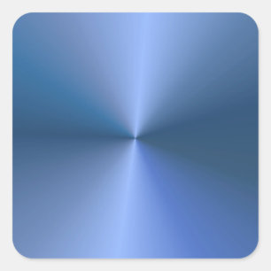 Custom Blank Template Trendy Elegant Blue Colour Square Sticker