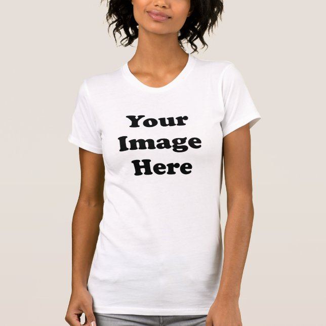 Custom Blank Template Women's Racerback T-Shirt (Front)